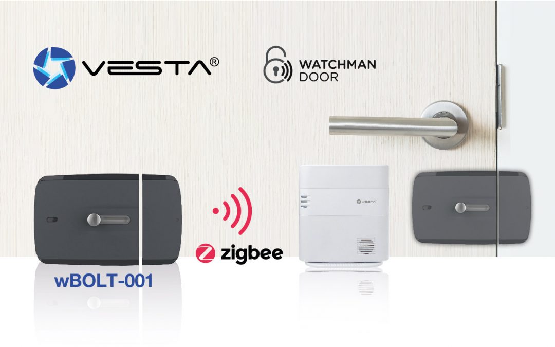 La cerradura inteligente wBolt de Watchman Door es más eficiente y segura con VESTA
